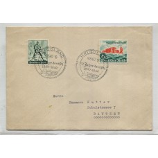 ALEMANIA 1940 SOBRE CON MATASELLO ESPECIAL CIRCULADO DESDE HELGOLAND